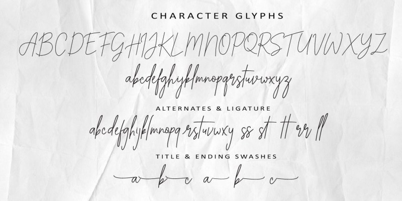 Adexline Lettering Font free download preview 5 – Font Family font