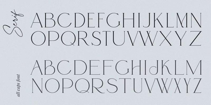 Adorn Story Font free download preview 7 – Serif Fonts font