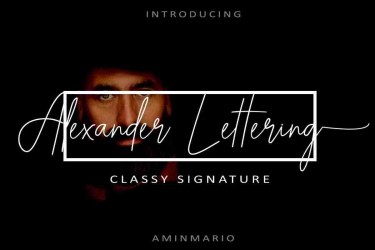 Alexander Lettering Font free download – Script And Handwritten font preview
