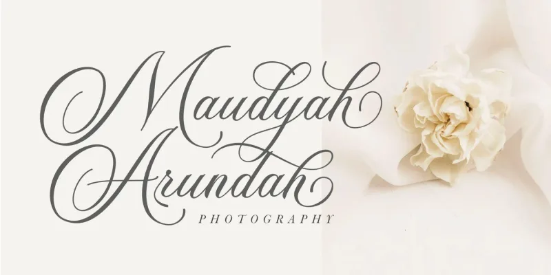 Alexandra Calligraphy Font preview 6 – Calligraphy Fonts font sample