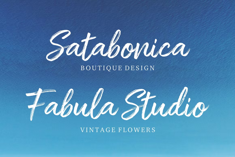 Amithen Font free download preview 1 – Brush Fonts font