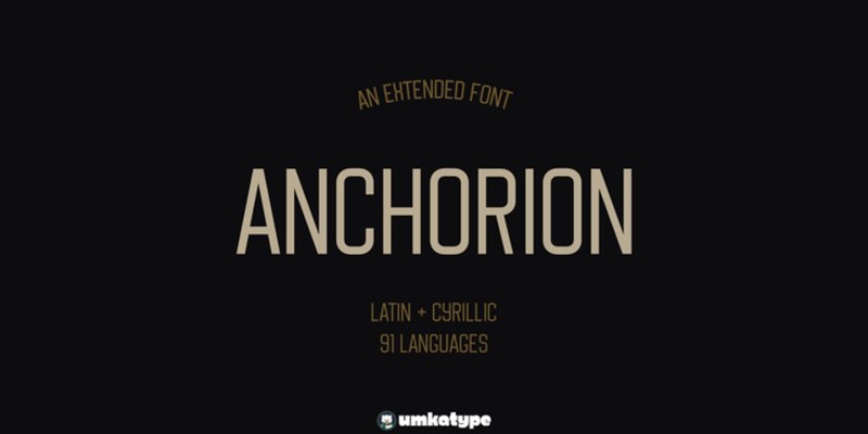 Anchorion Font free download preview 9 – Modern Fonts font