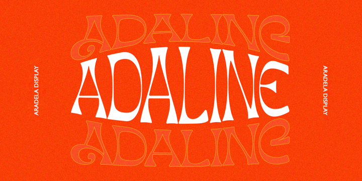 Aradela Display Font free download preview 2 – Display Fonts font