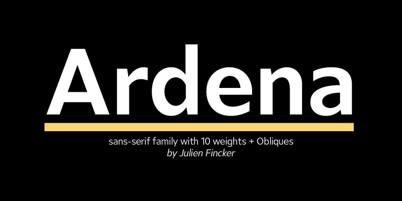 Ardena Font Family free download preview 11 – Sans Serif Fonts font