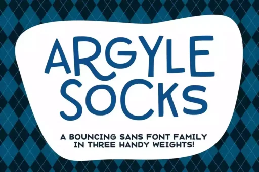 Argyle Socks Font free download preview 5 – Sans Serif Fonts font