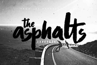 Asphalts Typeface Font free download – Script And Handwritten font preview