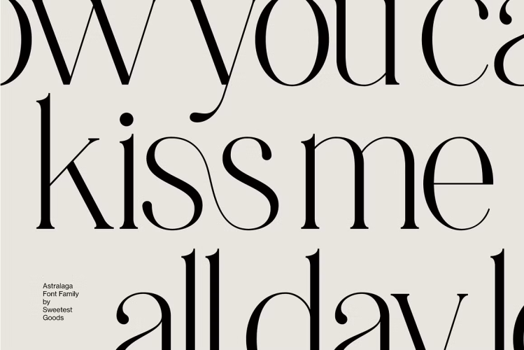Astralaga Font free download preview 2 – Serif Fonts font