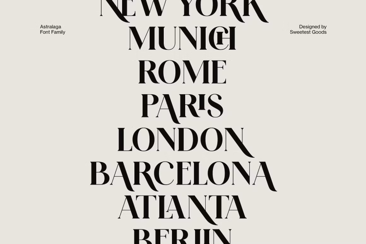 Astralaga Font free download preview 8 – Serif Fonts font
