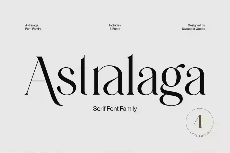 Astralaga Font free download preview 11 – Serif Fonts font