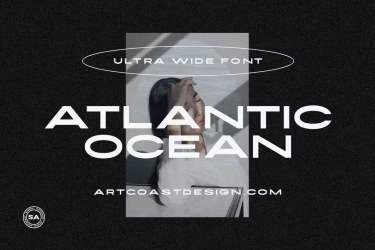 Atlantic Ocean Font free download – Classic font preview