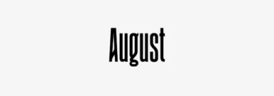 August Font free download – August Font font preview