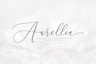 Aurellia Font free download – Nbsp font preview