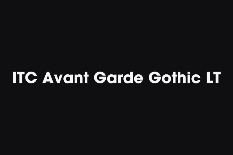 Avant Garde Gothic Font free download preview 1 – Sans Serif Fonts font