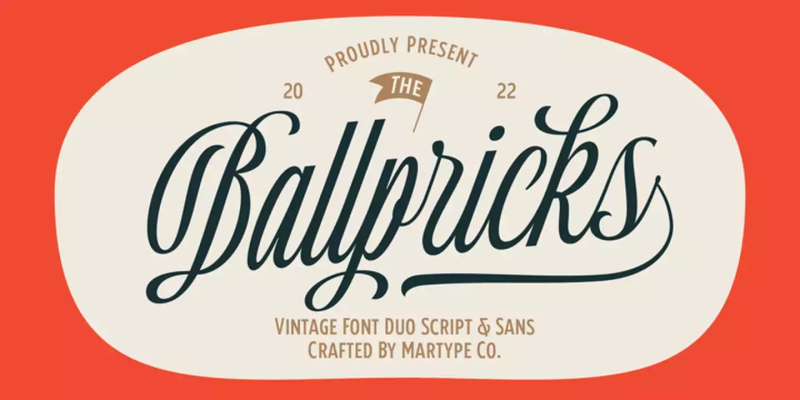 Ballpricks Font Family free download preview 11 – Script And Handwritten font