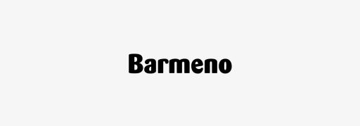 Barmeno Font free download preview 2 – Sans Serif Fonts font