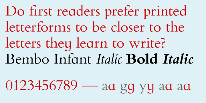 Bembo Font free download preview 1 – Serif Fonts font