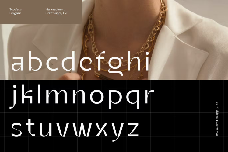 Berghan Modern Grotesk Font free download preview 5 – Typeface font
