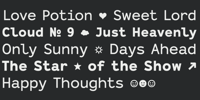 Binomic Font Family free download preview 5 – Slab Serif Fonts font