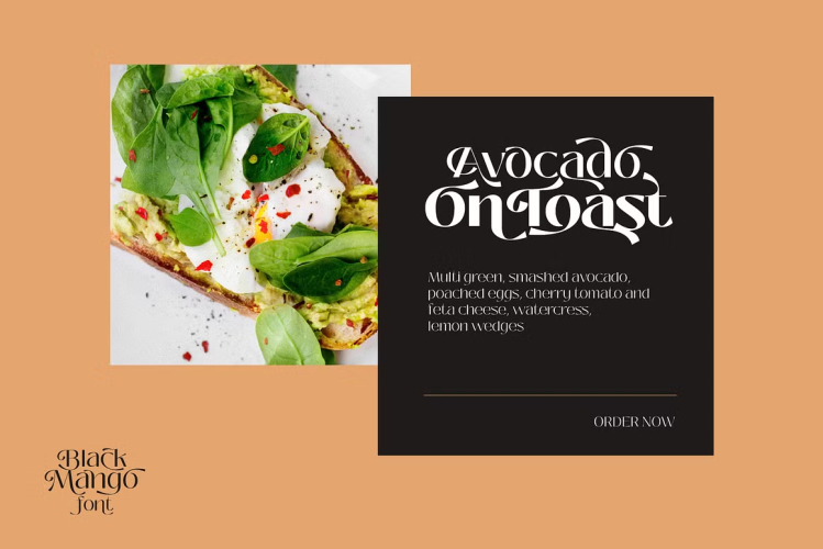 Black Mango Font free download preview 1 – Serif Fonts font