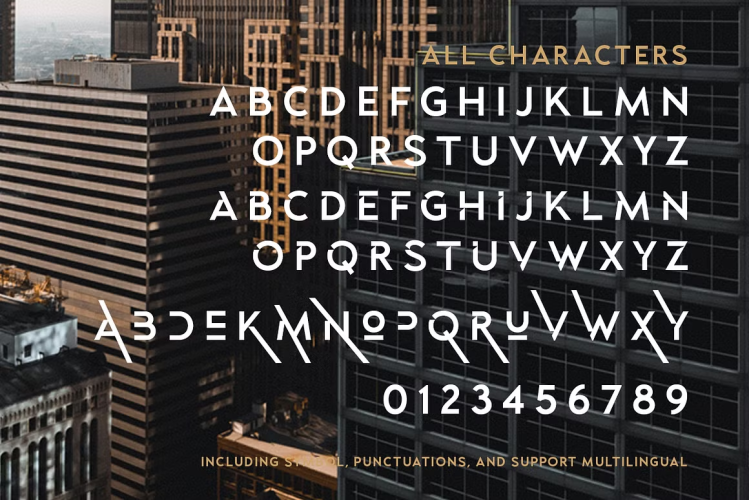 Blackpast Font free download preview 4 – Display Fonts font