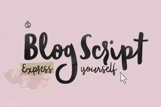Blog Script Font free download preview 5 – Script And Handwritten font