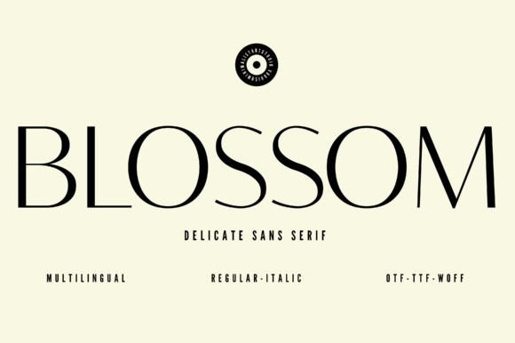 Blossom Font free download preview 3 – Sans Serif Fonts font
