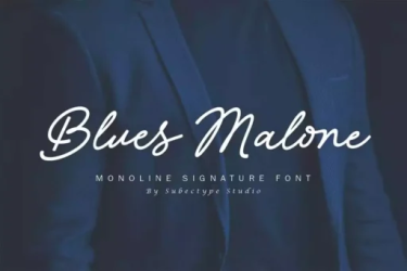 Blues Malone Font free download – Script And Handwritten font preview