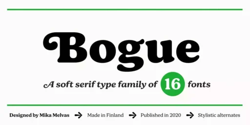 Bogue Font free download preview 10 – Serif Fonts font