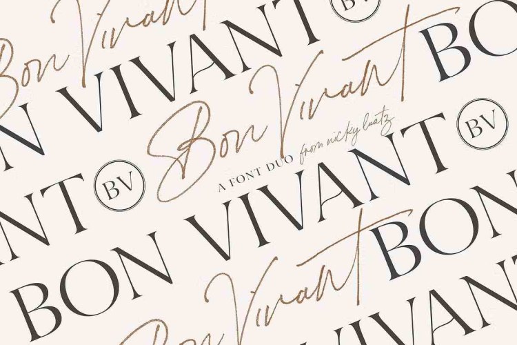 Bon Vivant Font free download preview 11 – Script And Handwritten font