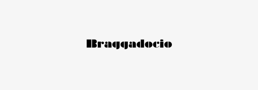 Braggadocio Font free download preview 2 – Display Fonts font