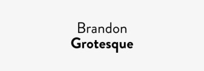 Brandon Grotesque Font free download – Sans Serif Fonts font preview
