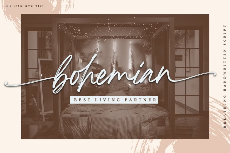 Breathing Font free download preview 1 – Script And Handwritten font