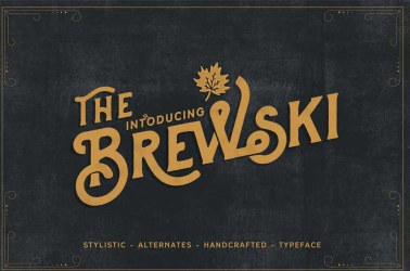Brewski Font free download – similar font preview