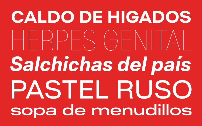 Brossa Font Family free download preview 3 – Sans Serif Fonts font