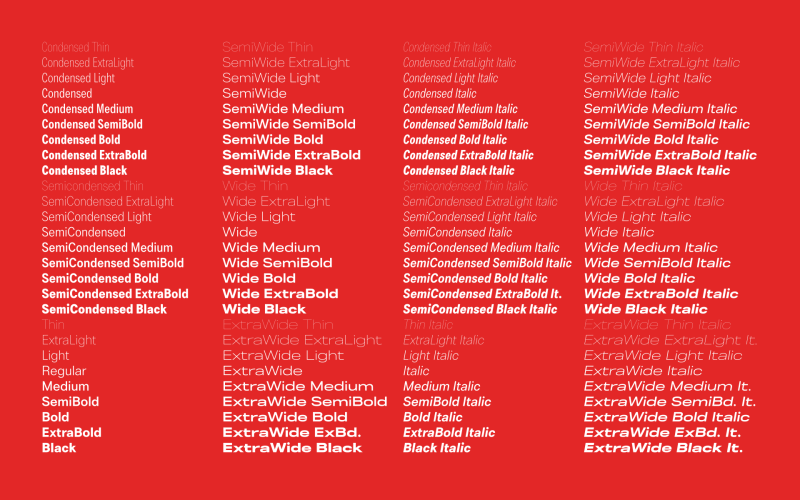 Brossa Font Family free download preview 6 – Sans Serif Fonts font