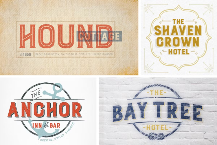 Burford Font free download preview 4 – Display Fonts font