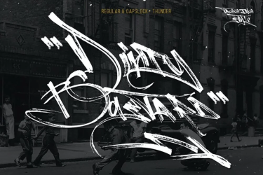 Burnts Maker Font free download – Handwritten font preview