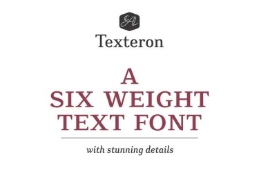 CA Texteron Font free download – Humanist font preview