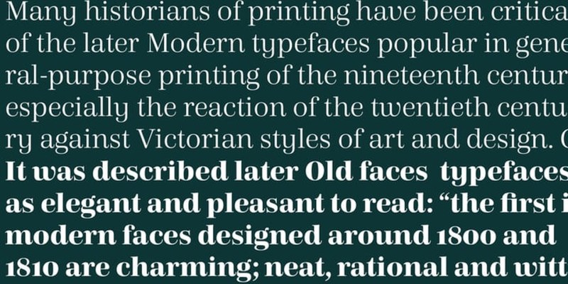 Carmay Font Family free download preview 5 – Serif Fonts font