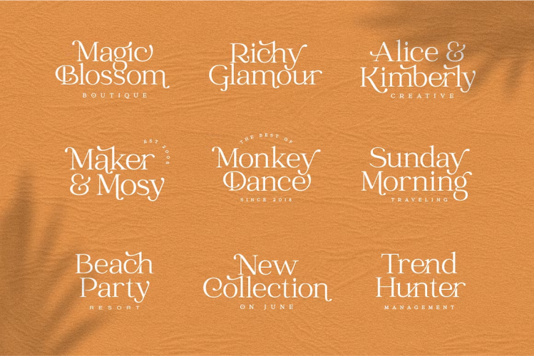 Catchy Mager Font free download preview 3 – Serif Fonts font