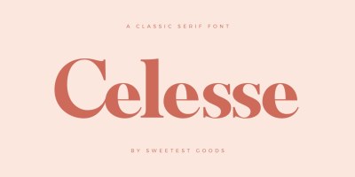 Celesse Font free download – Classic font preview
