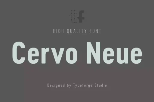Cervo Neue Font free download preview 6 – Sans Serif Fonts font
