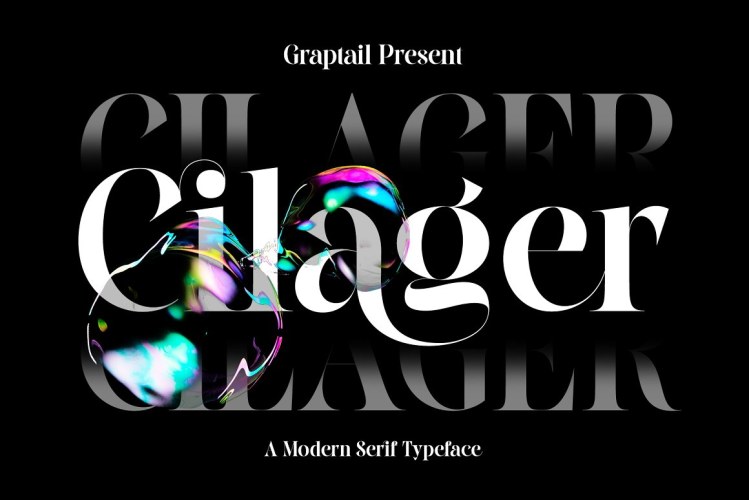 Cilager Font free download preview 11 – Serif Fonts font