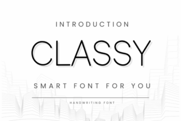 Classy Font free download – Classy Font font preview