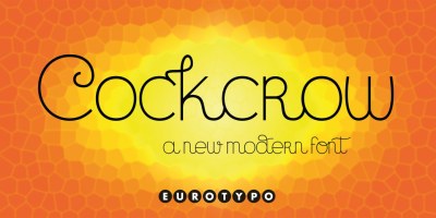 Cockcrow Font free download – Display Fonts font preview