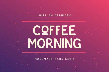 Coffee Morning Sans Font free download – Coffee Morning Sans Font font preview