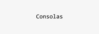 Consolas Font free download – Technical font preview