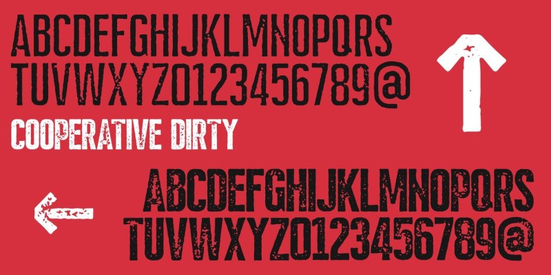 Cooperative Font Family free download preview 5 – Font Family font