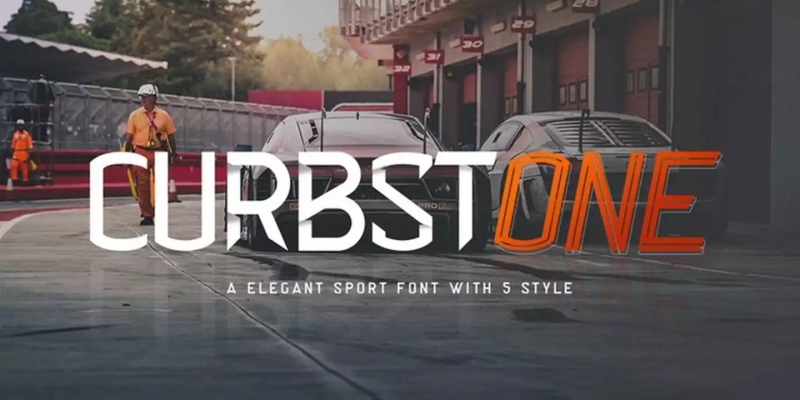 Curbstone Font Family free download preview 5 – Display Fonts font
