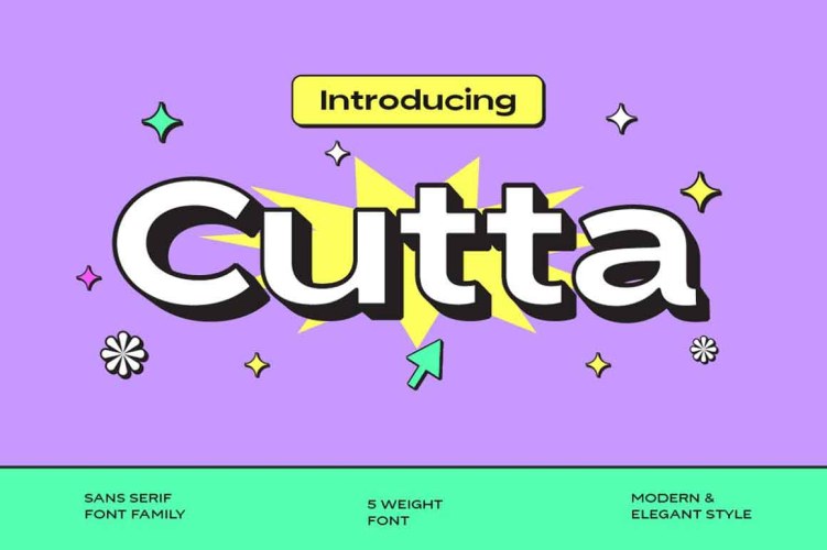 Cutta Sans Serif Fonts free download preview 5 – Sans Serif Fonts font